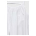 Dievčenské bavlnené šaty United Colors of Benetton biela farba, midi, áčkový strih