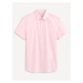 Ružová pánska košeľa Celio Daslim