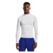 Under Armour Kompresné tričko HG Armour Comp Mock LS White  XL