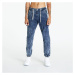 Urban Classics Denim Cargo Jogging Pants Light Skyblue Acid Washed