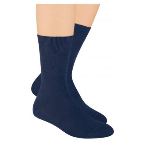 Pánské ponožky 048 dark blue - Steven tmavě 44/46