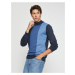 Koton Color Block Sweater Half Turtleneck