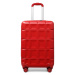KONO kabínová batožina s TSA zámkom - červená - 39L