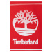 Detské bavlnené tričko Timberland Short Sleeves Tee-shirt červená farba, s potlačou