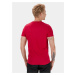 Červené pánske tričko s potlačou SAM 73