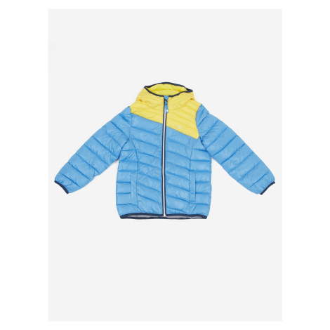 Žlto-modrá detská zimná bunda LOAP Ingofi