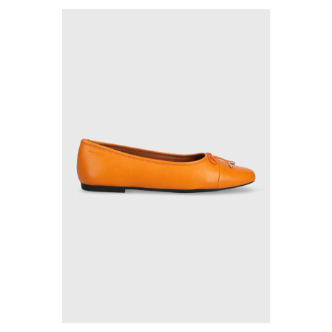 Kožené balerínky Vagabond Shoemakers JOLIN oranžová farba, 5508.101.44