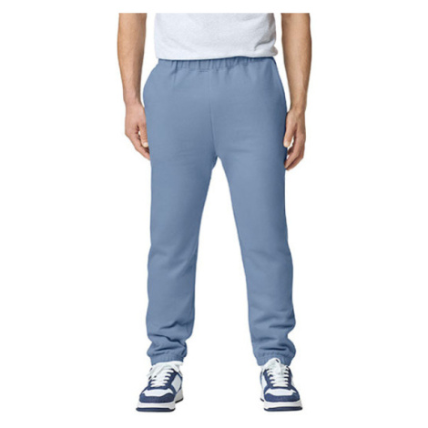 Gildan Pánske tepláky GSF100 Stone Blue