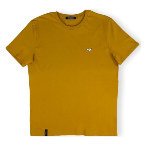 Organic Monkey  T-Shirt Paper Plane - Mustard  Tričká a polokošele Žltá