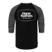 HORSEFEATHERS Tričko Bronco Raglan - black/gray BLACK