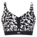 Sports Ultra Perform Non Padded Wired Sports Bra mono print 5022