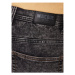 INDICODE Džínsové šortky Delmare 70-682 Čierna Regular Fit