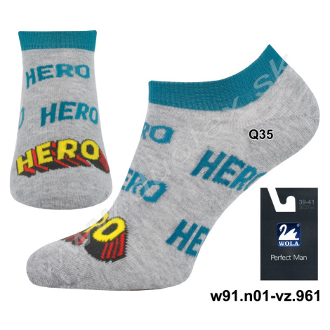 WOLA Členkové ponožky w91.n01-vz.961 Q35
