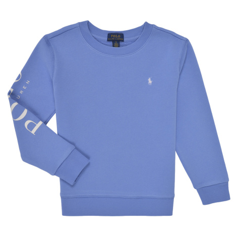 Polo Ralph Lauren  LS CN-KNIT SHIRTS-SWEATSHIRT  Mikiny Modrá