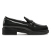 Calvin Klein Lordsy Loafer W/M Bar Saff Lth HW0HW02076 Čierna