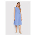 Lauren Ralph Lauren Každodenné šaty 250861507002 Modrá Regular Fit