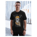 Men's T-shirt with black Dstreet print