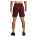 Pánske tréningové kraťasy UNDER ARMOUR UA Woven Emboss Shorts-RED-1361432-690