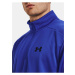 Modrá pánska športová mikina so stojačikom Under Armour UA Armour Fleece 1/4 Zip