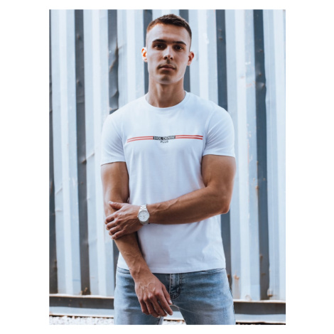 Dstreet White Men's T-Shirt