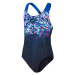 Speedo digital placement splashback girl navy/cobalt