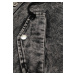 Čierna dámska džínsová bunda na gombíky (C187)