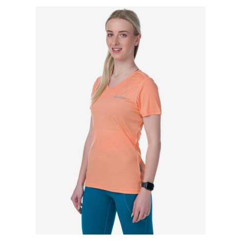 Oranžové dámske športové tričko Kilpi DIMARO