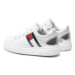 Tommy Hilfiger Sneakersy Low Cut Lace-Up Sneaker T3A4-32156-1383 M Biela