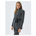 Koton Wool Blend Cashmere Blazer Jacket with Tie Detail and Pockets