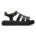 Geox Sandále J Sandal Kodette Gir J45DBG 000BC C9999 D Čierna