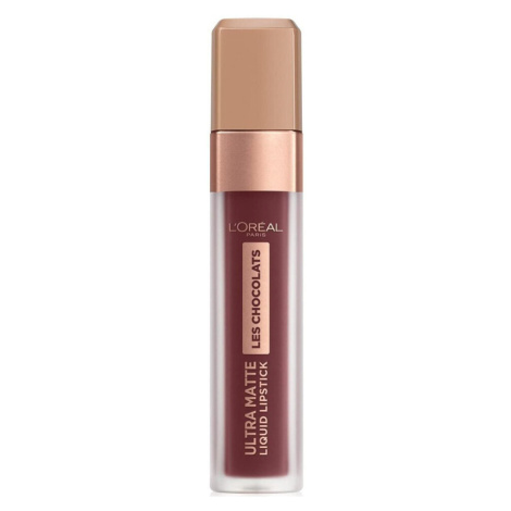 L'oréal  Infallible Les Chocolats Ultra Matte Lipstick - 868 Cac  Líčenie obočia Hnedá