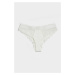 Spodná Bielizeň Karl Lagerfeld Tailored Lace Bikini Brief White2