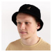 Čierny menčestrový klobúk Cord Bucket
