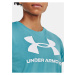 Svetlomodré športové tričko Under Armour UA W SPORTSTYLE LOGO SS