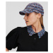 Šiltovka Karl Lagerfeld K/Signature Boucle Cap Blue/Red Multi