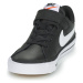 Detská rekreačná obuv NIKE Court Legacy black gum light brown white