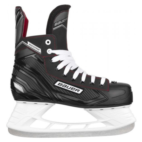 Bauer SUPREME SCORE SKATE JR Hokejové korčule, čierna, veľkosť 36