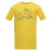 Pánske tričko z organickej bavlny ALPINE PRO NATUR sulphur variant pa