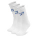 Reebok Súprava 3 párov vysokých ponožiek unisex R0258-SS24 (3-pack) Biela