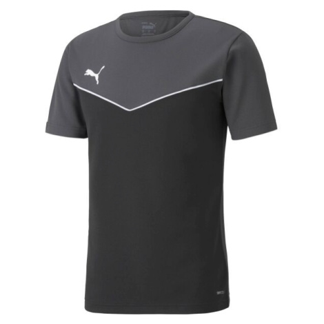 Puma INDIVIDUAL RISE JERSEY Futbalové tričko, čierna, veľkosť