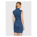 Morgan Džínsové šaty 221-ROUKY Modrá Regular Fit
