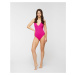 Plavky Seafolly Deep V Neck One Piece