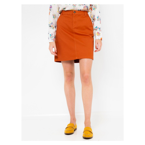 Orange skirt CAMAIEU - Ladies