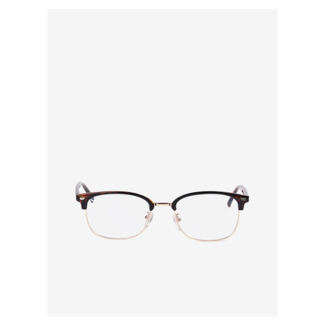 Hnedé dámske okuliare proti modrému svetlu Tenby Design Brown Vuch