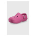Papuče Crocs Classic Lined Clog fialová farba, 203591