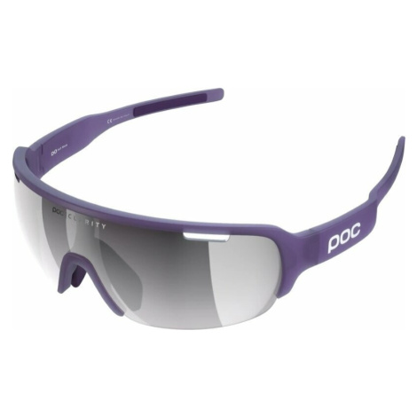 POC Do Half Blade Sapphire Purple Translucent/Clarity Road Silver Cyklistické okuliare