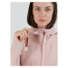 Dámska dlhá mikina FUNDANGO Blanka Pullover-330-rose