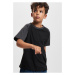 Boys Raglan Contrast Tee Black/Charcoal