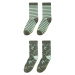 Detské ponožky Reima Parit zelená farba