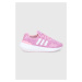 Detské topánky adidas Originals Swift Run 22 GW8177 ružová farba